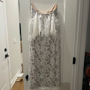 Grace Loves Lace Bridal Event Midi Lace Dress - Never Worn - Size M